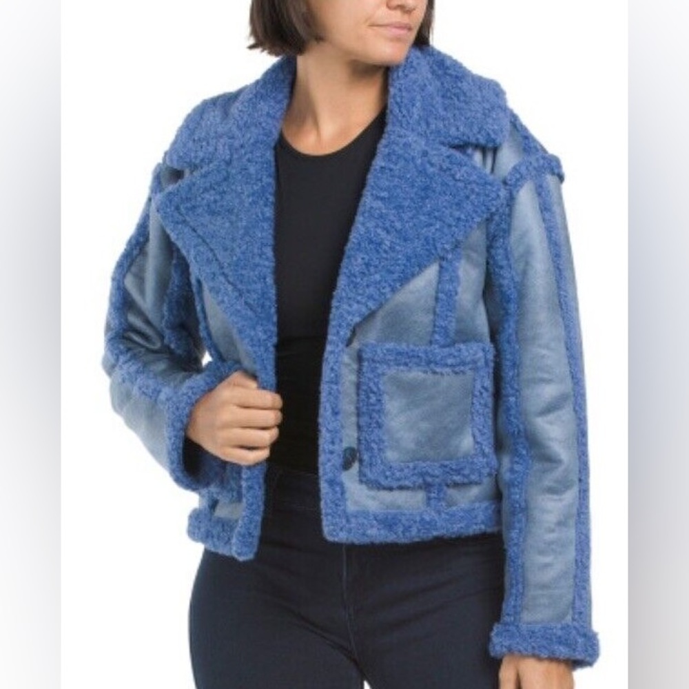 7 for All Mankind Faux Shearling Jacket